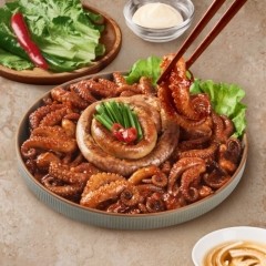 [창고대방출]곱창파는 청년들 소곱창 쭈꾸미 볶음 (소곱창 200g+쭈꾸미 350g) 1팩