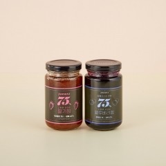 첨가물없는 저당잼 JAMMINT 75% 고함량 라이트 과일잼 270g 2병 골라담기(딸기잼,블루베리잼)