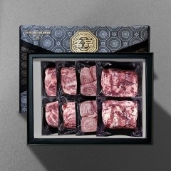 [기품맛담] 이베리코베요타 1.6kg 선물세트 3호 (목살400g,갈비살400g,눈꽃살400g,황제살400g)