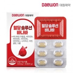 [대원제약] 혈당솔루션 바나바 500mg x 30정