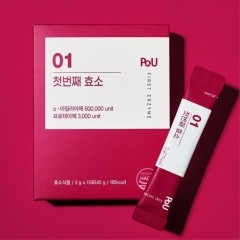 POU 콤부 발효 곡물 효소 19종 유산균 고역가수치 3g x 15포