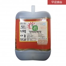 [명인 젓갈]가자미액젓 4L(5kg)/부안 곰소 토백이