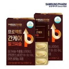 삼성제약 프로젝트 간케어 밀크씨슬 900ml x30정 x2개 /건강기능식품