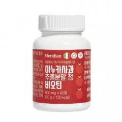 닥터메리디안 아누카사과 추출분말 정 비오틴 500mg x60정